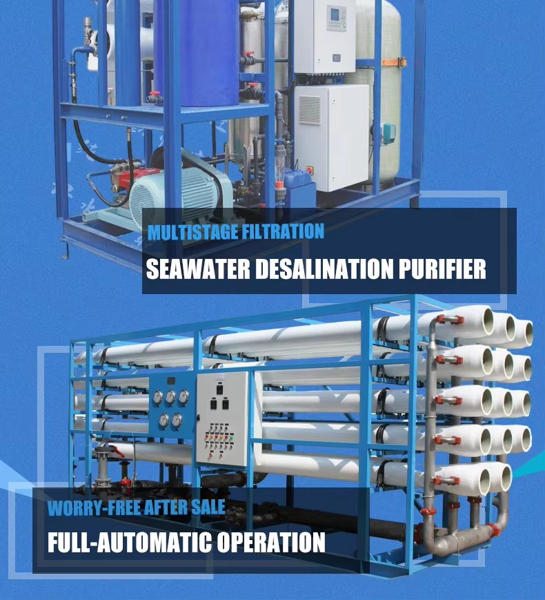 Solar Electricity Generator Seawater Desalination Machine for Salt Water Purifying to Drinking Water With Factory Price