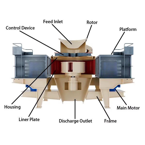Turnkey Solution Provider VSI Complete Sand Making Plant with Crusher Screen Washer for Quarry with CE ISO