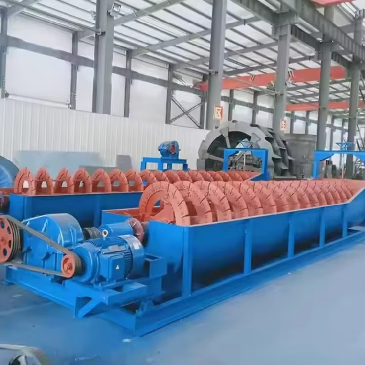 Customizable Spiral Sand Washer Single Double Screw Sand Washing Machine Sand Washing Equipment for Sale