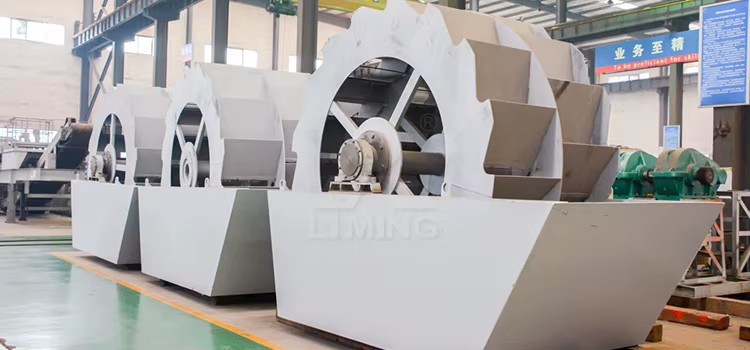 100tph Silica Sand Washing Processing Plant Silica Sand Washer Process Plant