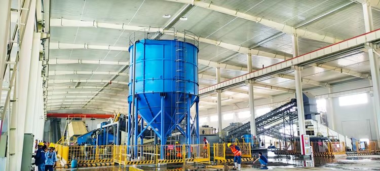 Gold Copper Ore Dewater Treatment Machine-River Quartz Crushed Sand Washer Recycler
