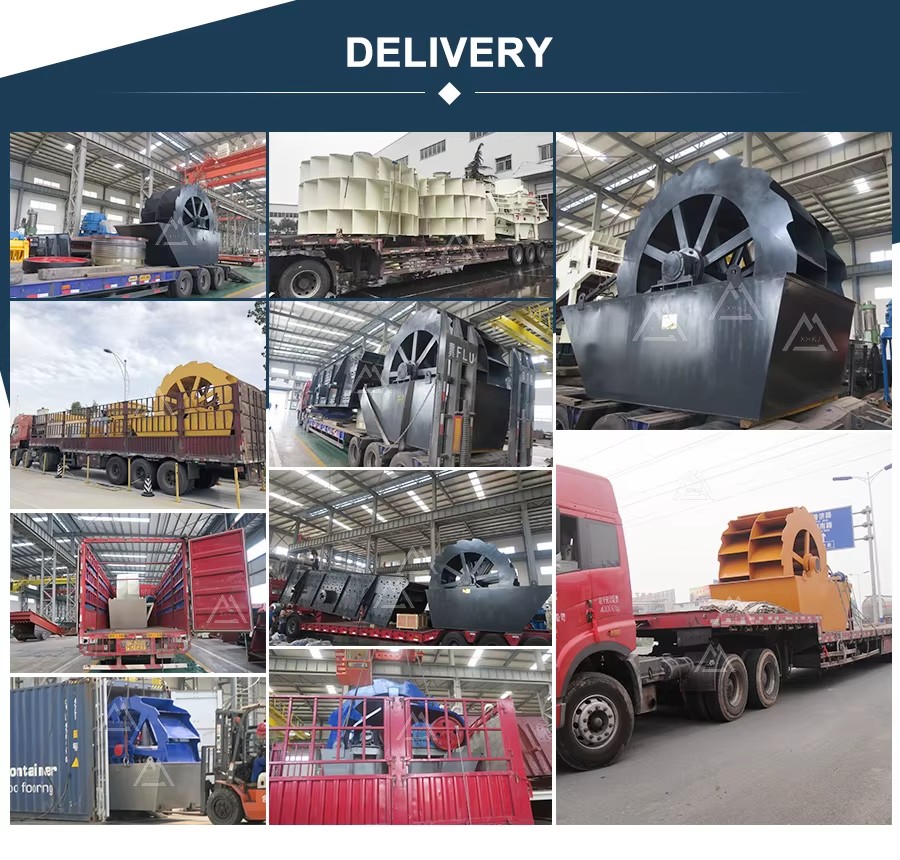 New Advanced Wheel Sand Washer Xinhai 50t/h Mining Aggregate Processing AC Motor Core Components Improves Sand Sand