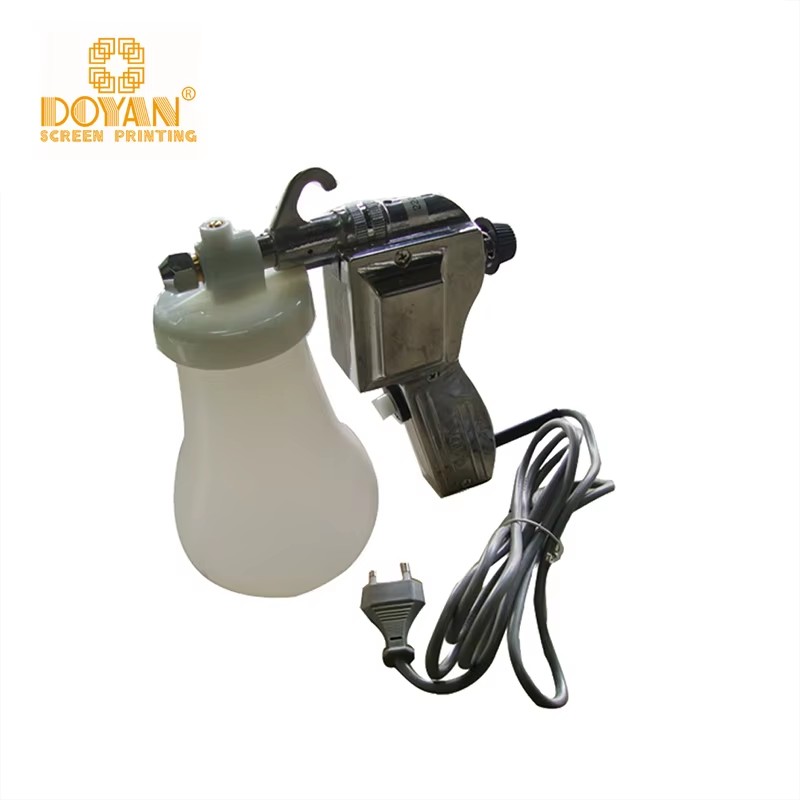 Textile Spot Cleaning Spray Gun for Screen Printing High Pressure Gun Washing Gun 0.65L Cup 220V