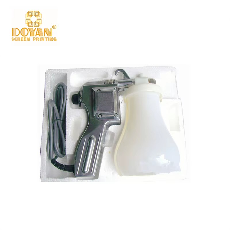 Textile Spot Cleaning Spray Gun for Screen Printing High Pressure Gun Washing Gun 0.65L Cup 220V