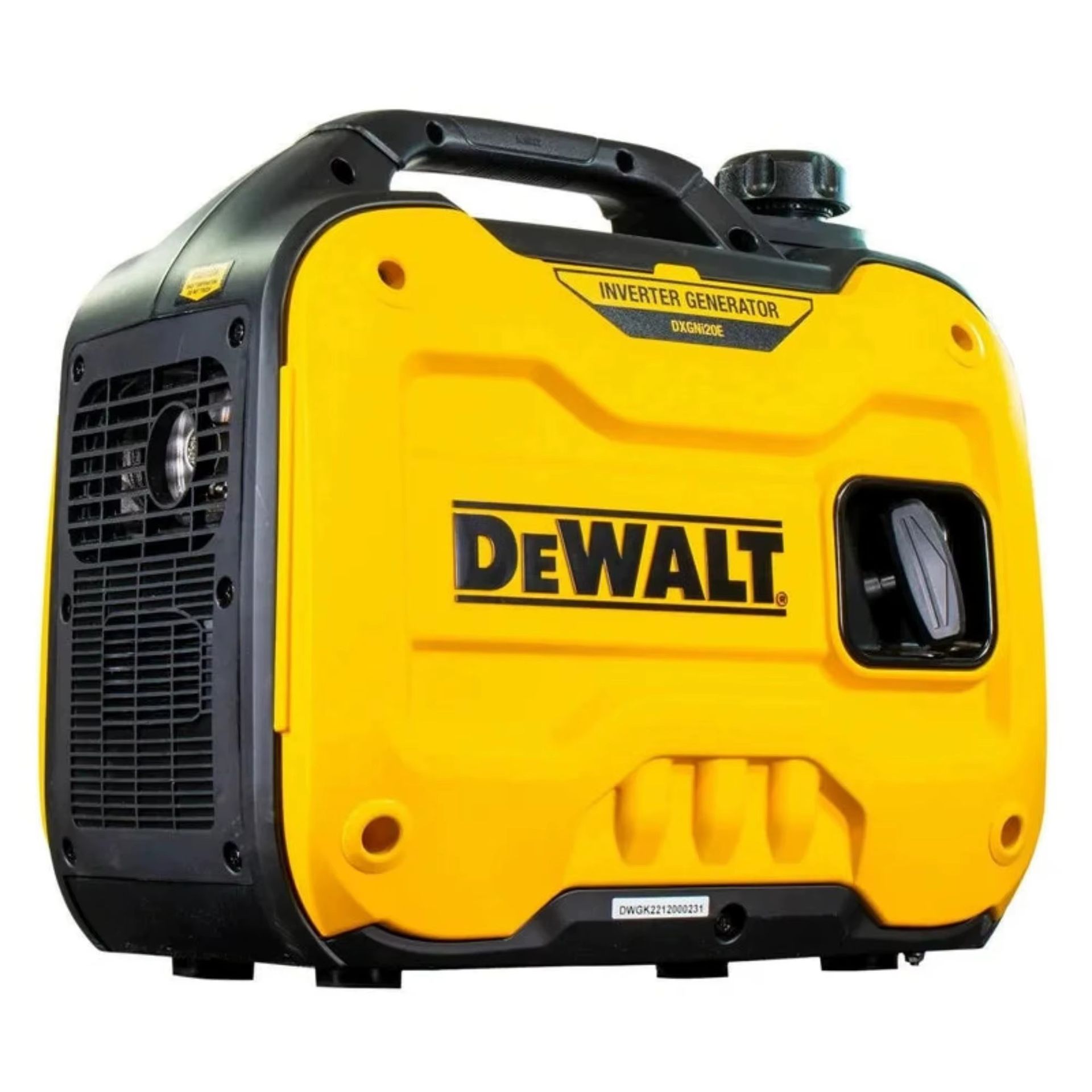 DXGNI20E 2.0kW Petrol Inverter Generator DW80i Engine Model Recoil Start Single Cylinder 4-Stroke 230V LED Display 1.8kW Rated