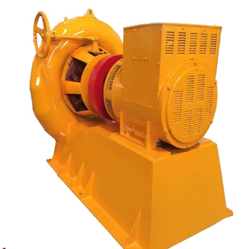 Low Water Head Francis Turbine Generator 50KW Stainless Steel Runner ISO9001 CE Certified Small Hydro Turbine