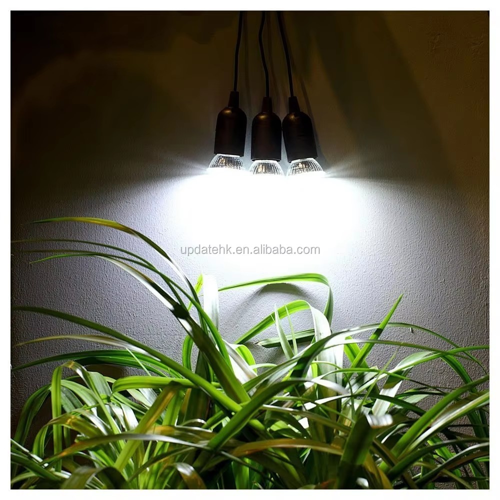 Portable 3pcs Bulbs 8w Solar Lighting Home Kit Wit Solar Lighting System Portable Solar Energy System Solar Home Lighting Kit