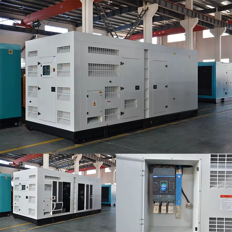 Factory Manufacturer Good Quality Silent diesel Generator Kta38 Engine 1000kW Electricity Generation 1250kVA Generador Cumming