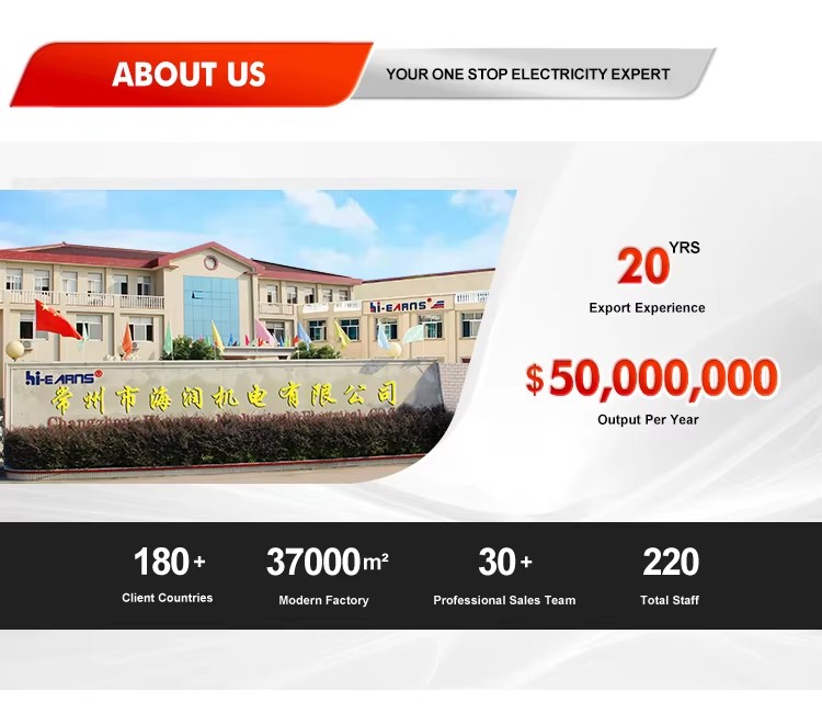 5KW 6KVA Silent Diesel Generator ATS Auto Start CE 65dB Home Standby 50Hz 60Hz 110V 220V 380V