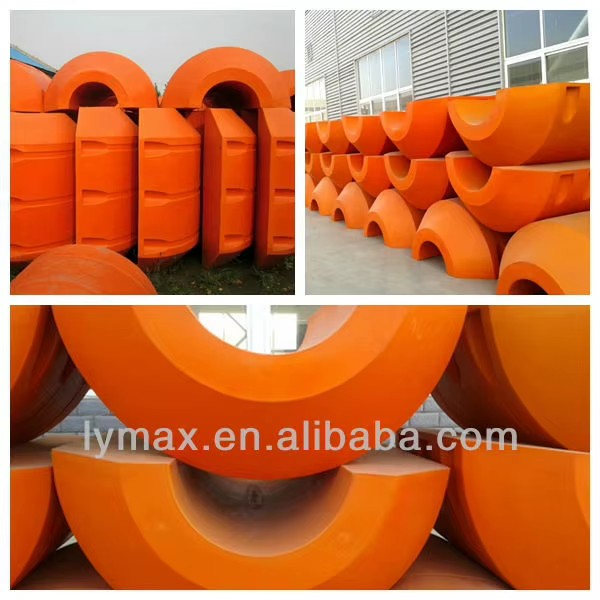 Plastic Pipe Floats for Dredging Pipeline Marine Floating High Buoyancy Corrosion Resistant Durable