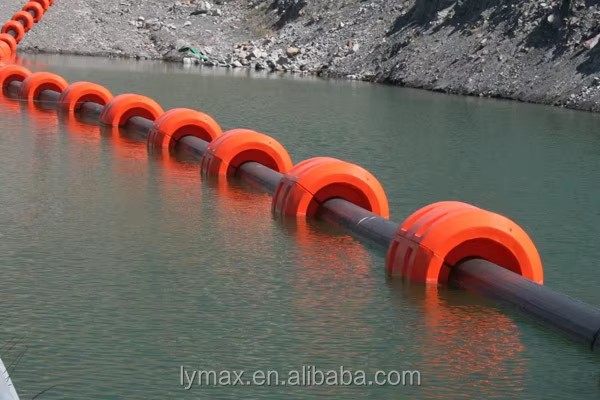 Plastic Pipe Floats for Dredging Pipeline Marine Floating High Buoyancy Corrosion Resistant Durable