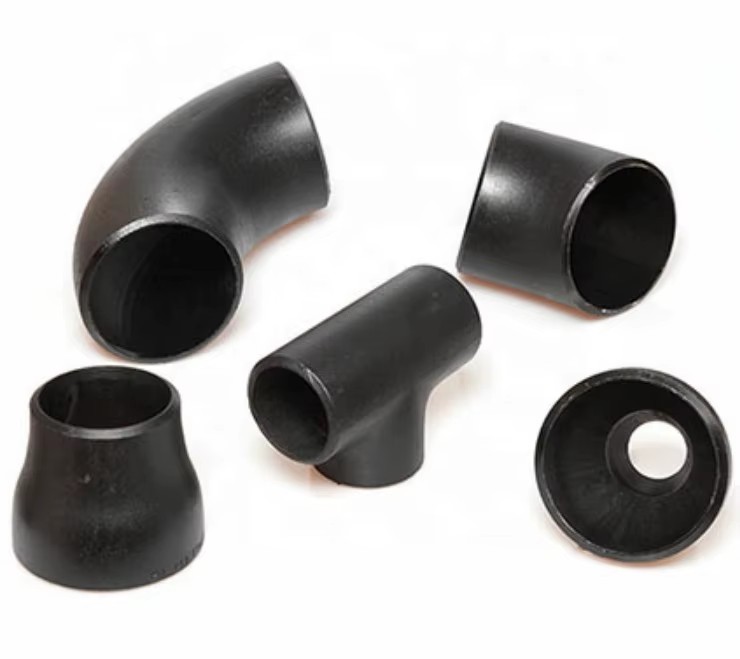 Carbon Steel Hot Formed Butt Welded ASTM A234 WPB 8 Inch SCH40 Painted Bend Pipes