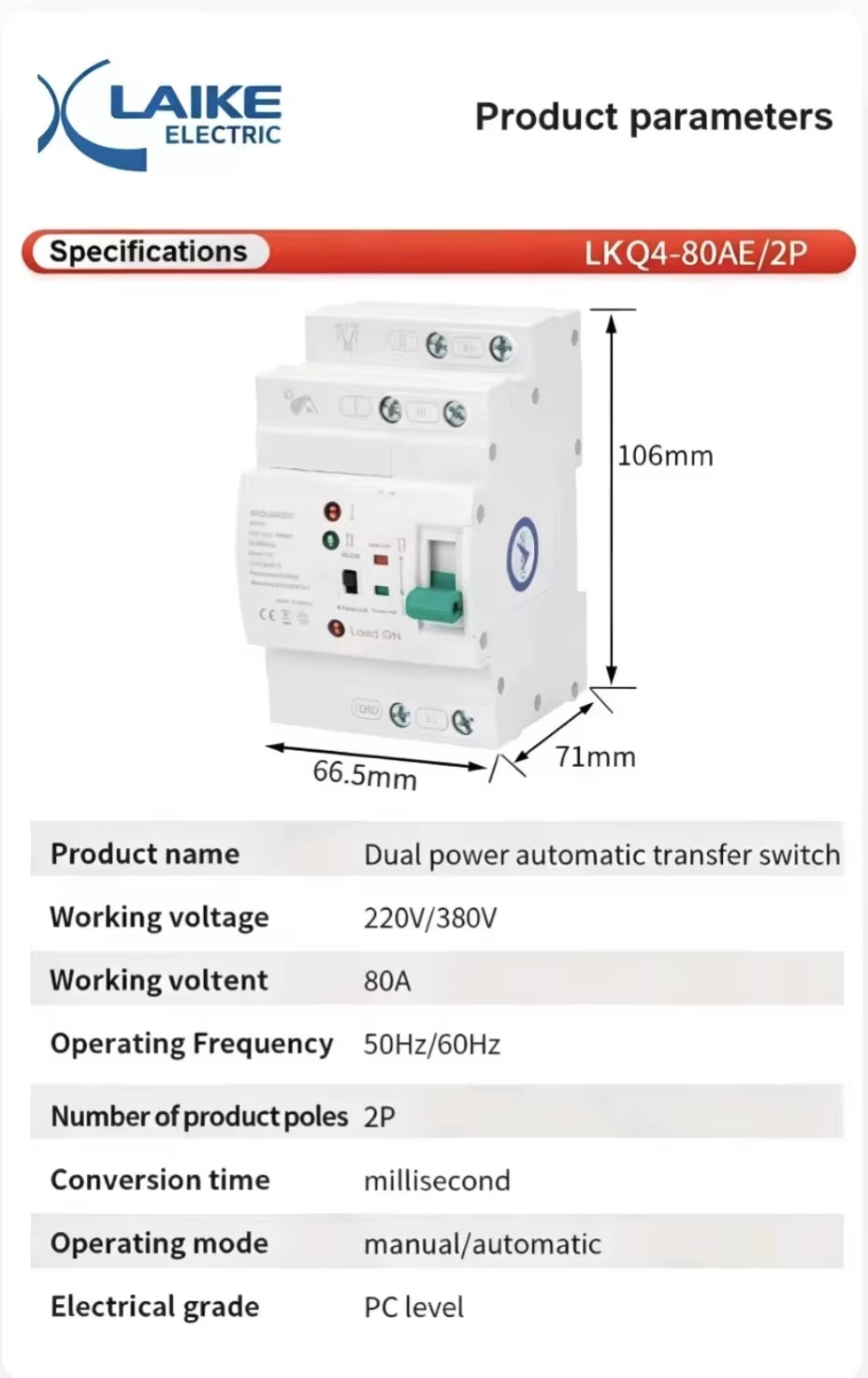 Product detail