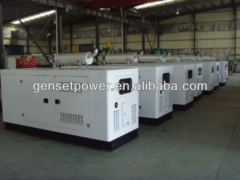 CE Approved Electric Silent Diesel Generator with 12V DC Electric Start Open Frame Sound Proof 15kva 60Hz