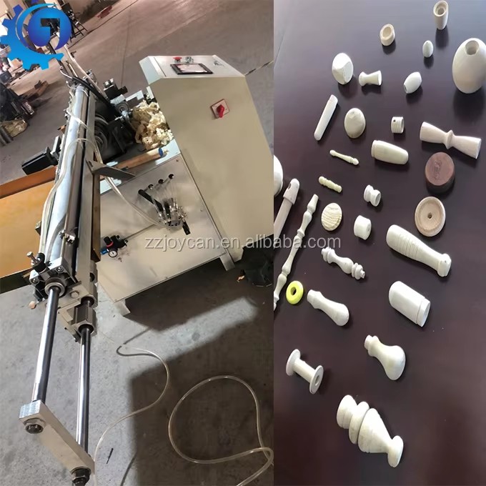 CNC Wooden Crafts & Buddha Beads Making Machine Wood Chess Maker with Pump & Motor Core Components