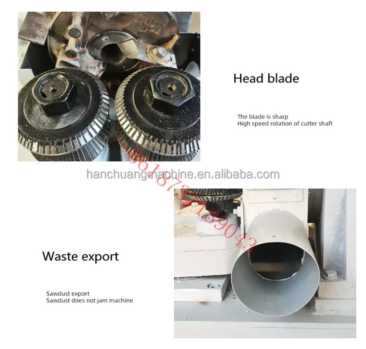Multi-Function Wooden Round Rod Stick Making Machine