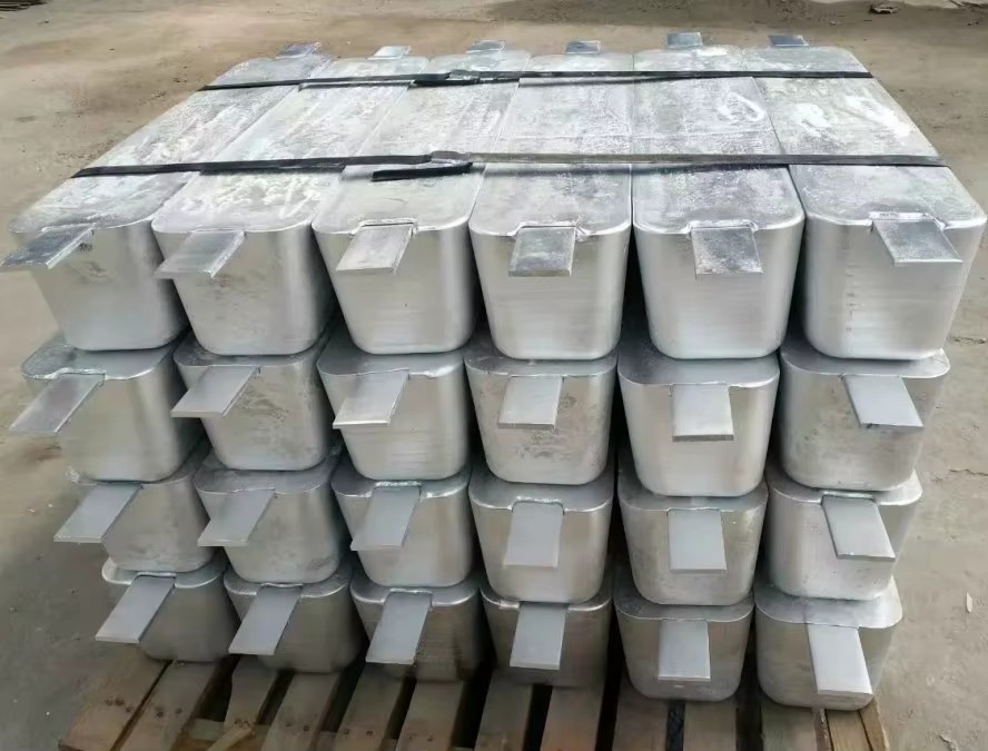 DS Zinc Alloy Sacrificial Anodes Model AIHS-1 for Ship Cathodic Protection with Customized Size