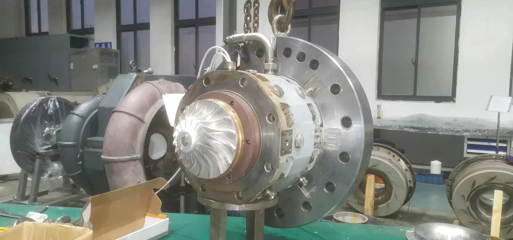 Low-Temperature Device Cooling Turbine Expander Gas Generation Equipment Part