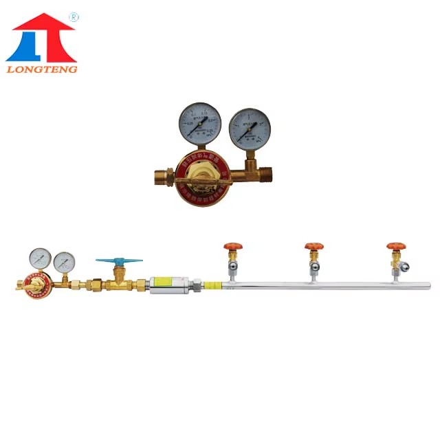 Acetylene and LPG Gas Cylinder Manifold for CNC Oxygen-Fuel Gas Cutting Machine