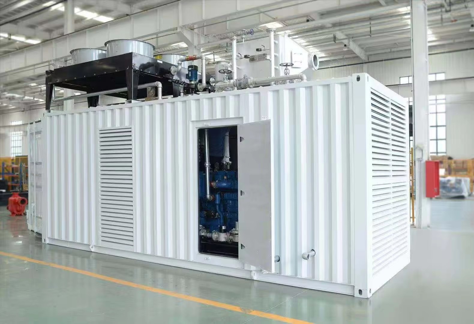 Customized Gas Generator Set Power Stations for LNG/CNG Gas Processing Stations