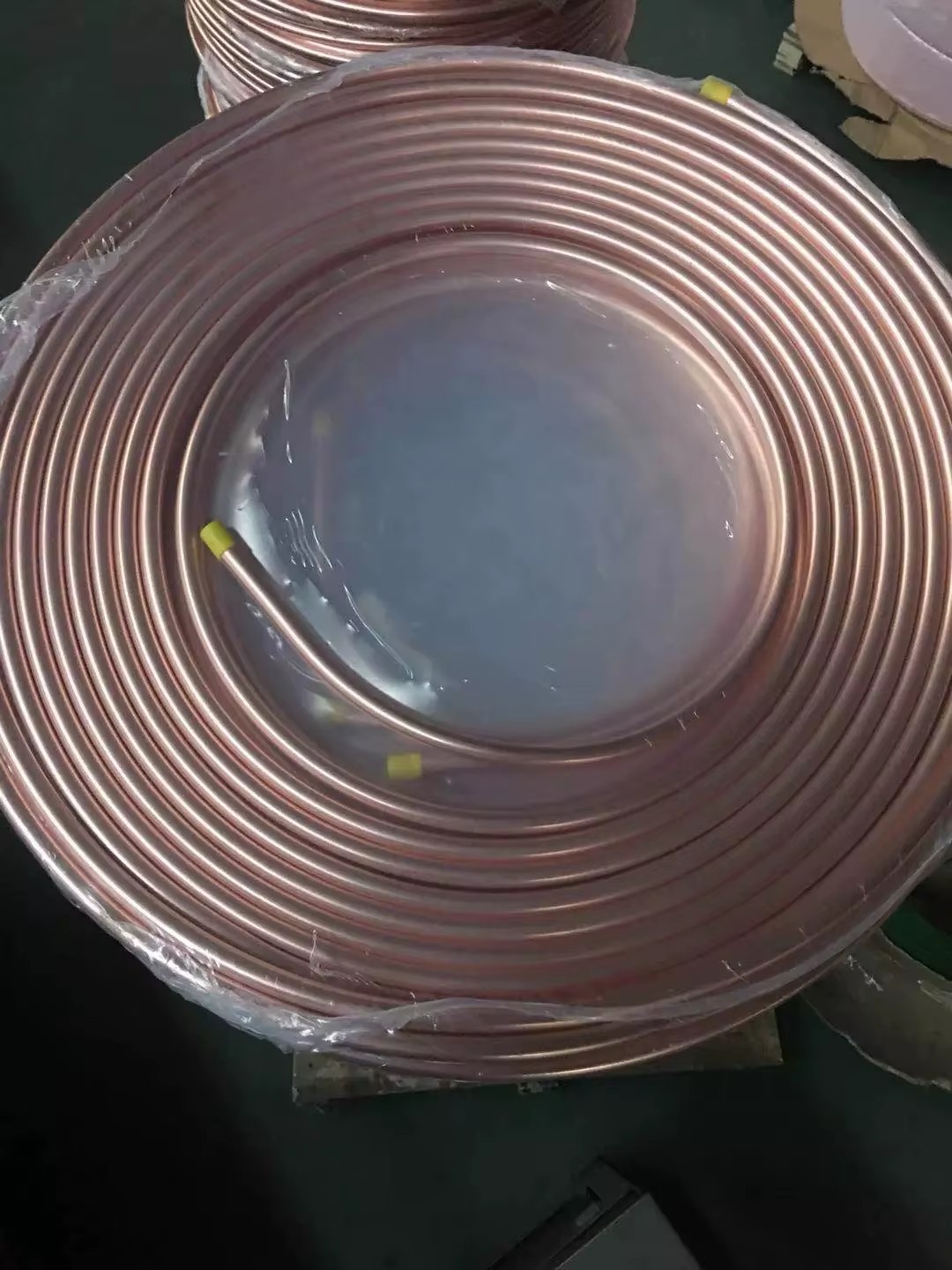 Air Conditioner Refrigerant Copper Pipes Pancake Coil for air Conditioner Copper Tube