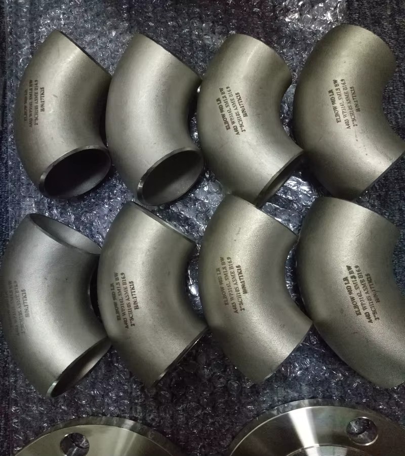 2" Sch 40 ASTM SA234 WPB ELBOW ASME B16.9 BW 90 LR Steel Elbow