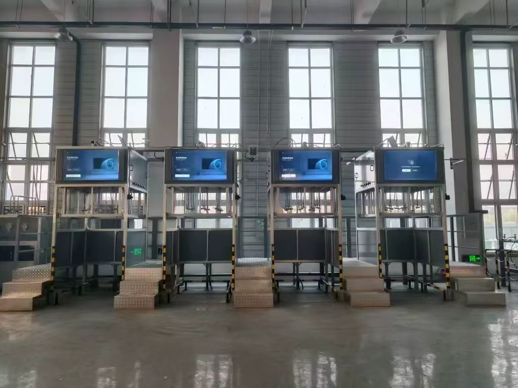 Industrial PLC Motor Automatic Gas Filling System for Gases Cylinder Tank Vaporizer Cryogenic Pump Valve Skid
