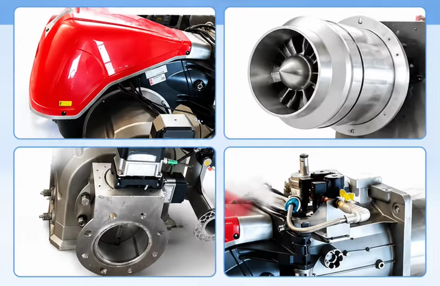 Energy-saving Low Nitrogen Gas burner for Industrial Boiler Applications for Industrial Thermal Equipment Combustion 98%