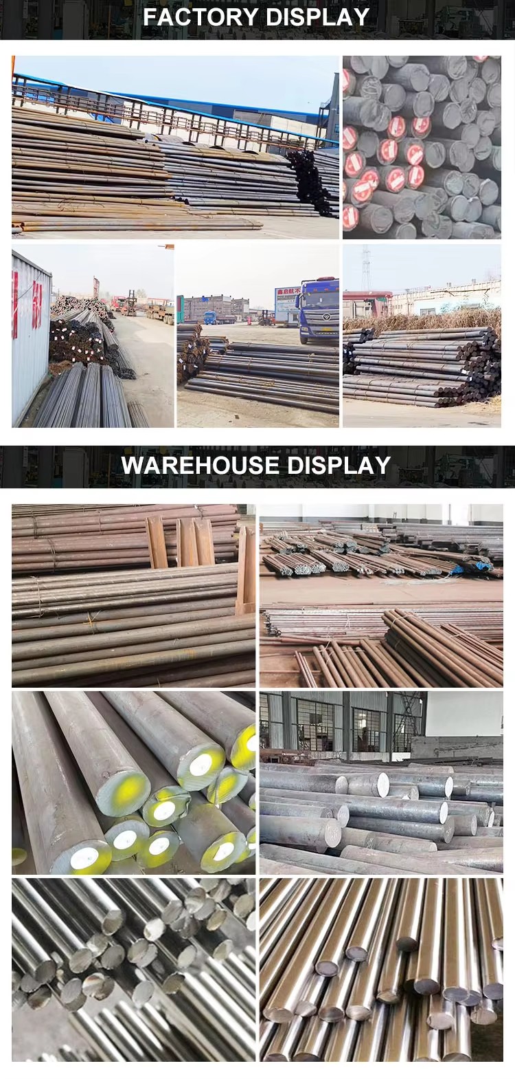 Round bar Steel 4140 Cold Drawn Carbon Steel Bars