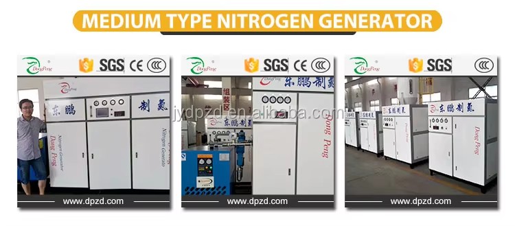 Customized Mini Nitrogen Gas Generator Nitrogen Plant for Potato Chips Packing