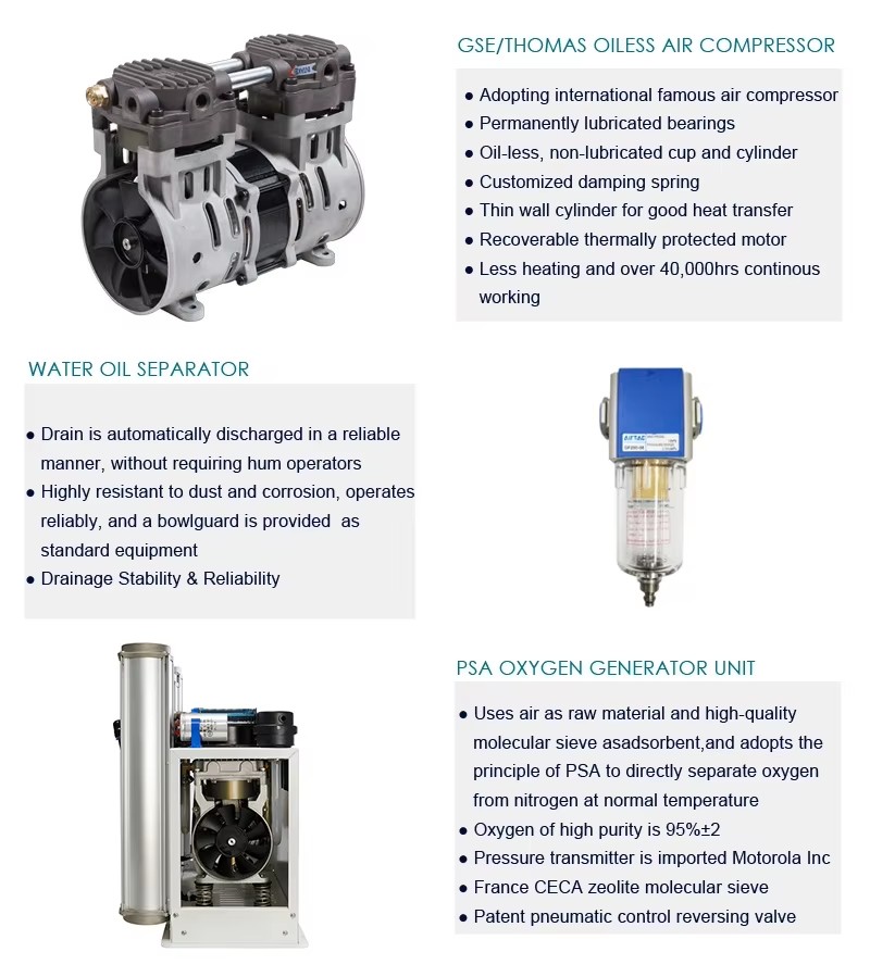 PSA 3L 5L 8L 10L Oxygen Generator Spare Parts