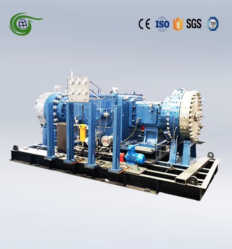 Professional Industrial High Pressure 300 Bar D-type Oxygen Hydrogen Argon Booster Gas Diaphragm Compressor
