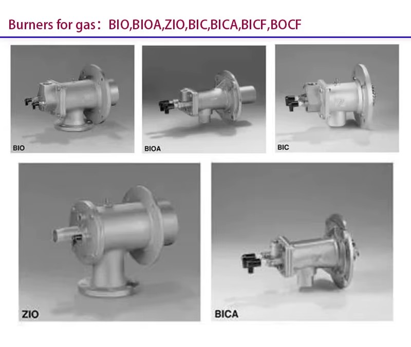 BIO 140HB-100/35 450kw Blast Furnace or Converter Gas burner Industrial Nozzle Light Oil burner for Boiler Parts