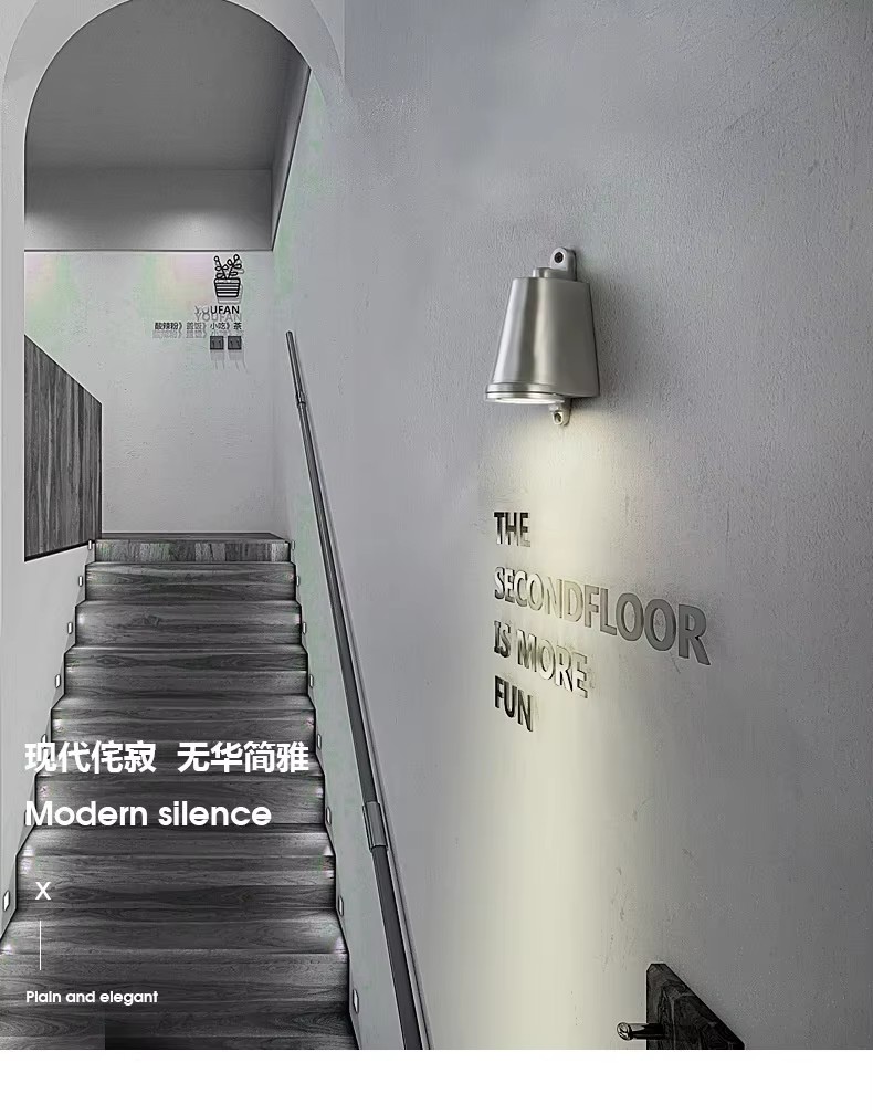 Bedroom Garden IP65 Aluminum Waterproof AC Led Spotlight Outdoor & Indoor Wall Light for Home