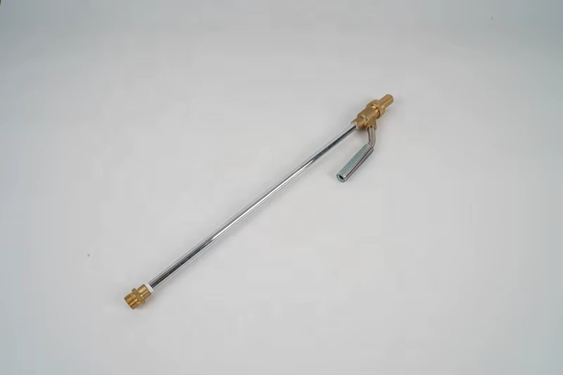 Pressure Washer Sand Blasting Metal Hose and 1/4 Inch Quick Adapter