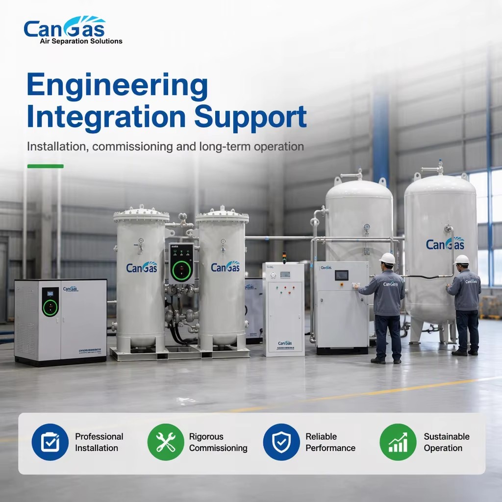 VPSA Oxygen Generator Gas Generation System Air Separation Equipment for Industrial Use