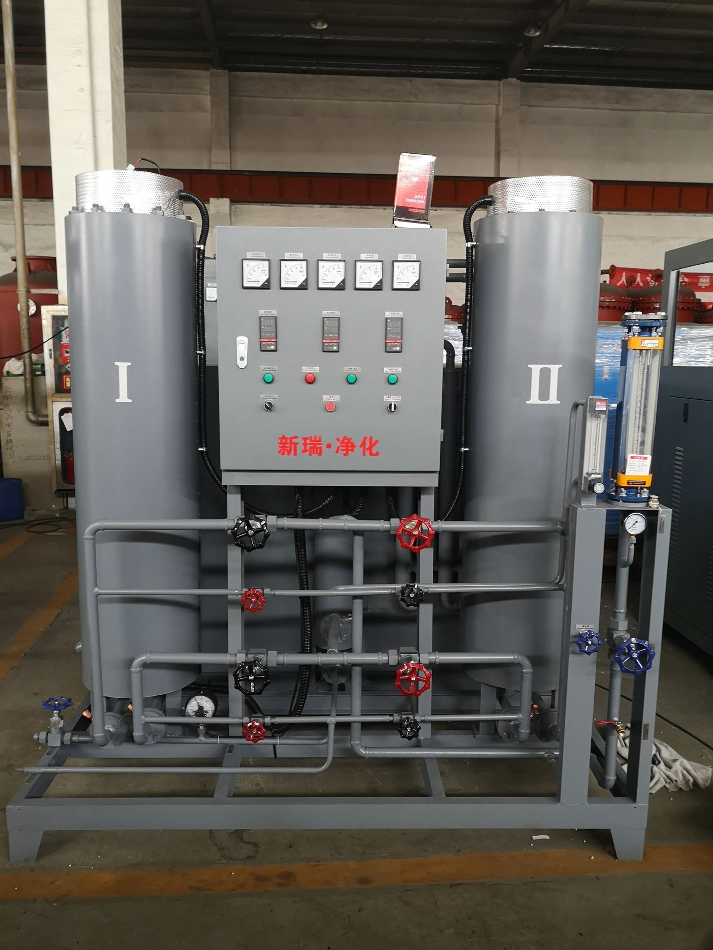 60 Dew Point Automatic Ammonia Crackers H2 Generator by Ammonia Decomposition for Heat Treatment Furnace 12kw 10Nm/h