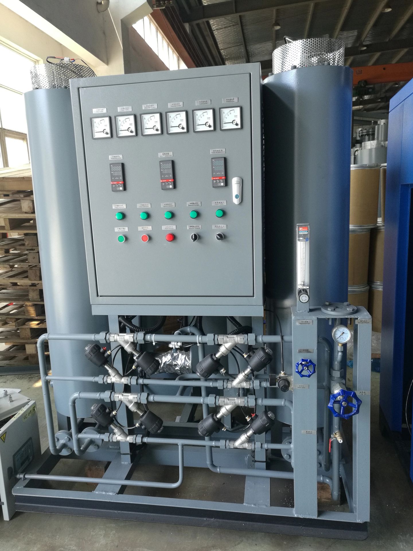 60 Dew Point Automatic Ammonia Crackers H2 Generator by Ammonia Decomposition for Heat Treatment Furnace 12kw 10Nm/h