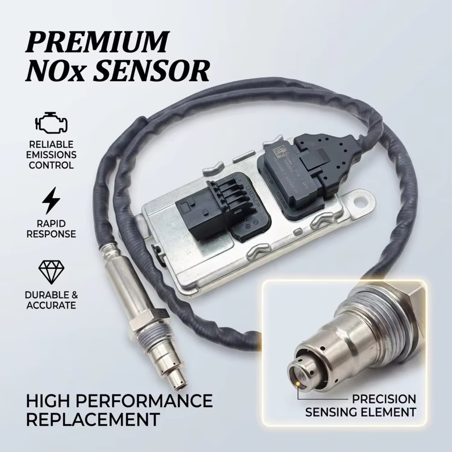Heavy Load 24V TB Nox Sensor 2139930 5WK97348A for DAF XF CF Cummins Exhaust Gas Aftertreatment Module