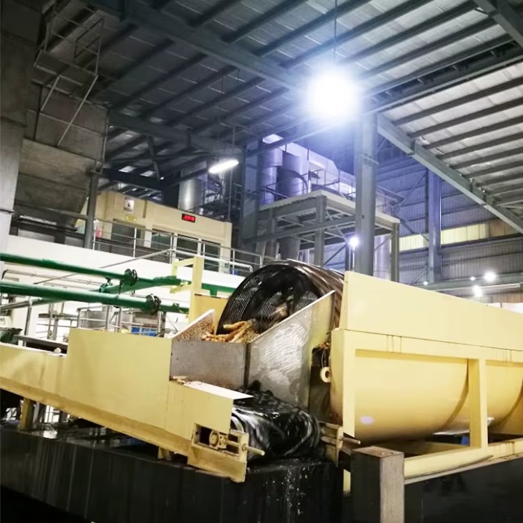Industrial Rotary Peeler Special for Cassava Starch Processing Raw Material Pretreatment Equipment