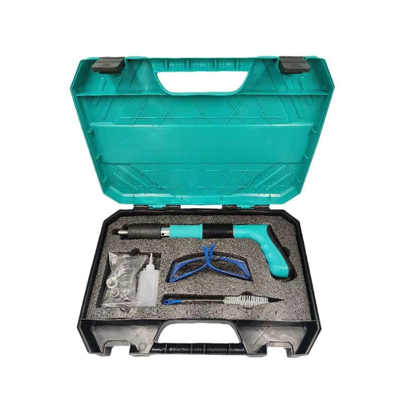 Portable Pneumatic MetalCement Wall Pressure Cordless Nailer Fixing Tool Steel Plate Powerful Concrete Nail Gun 3