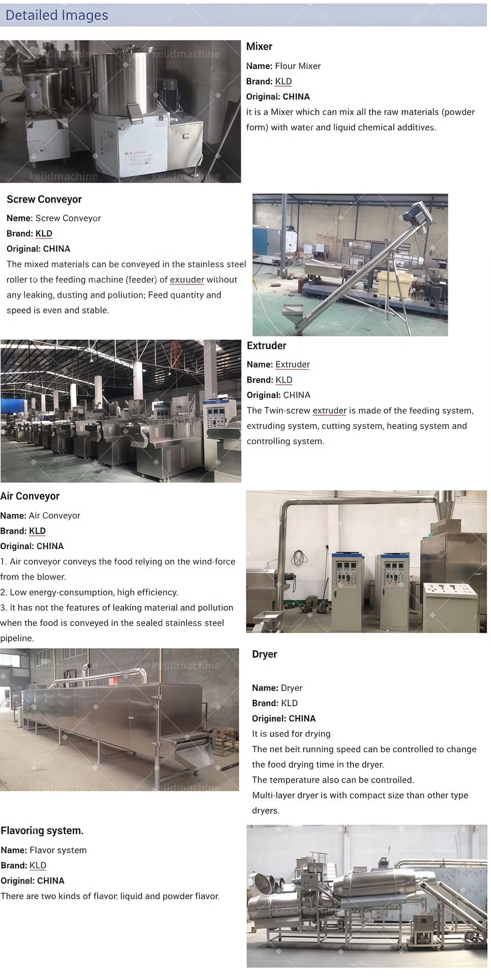 Product detail