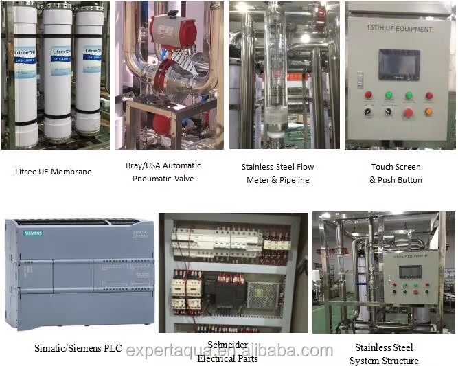 15m3/h Automatic Uf System for Mineral Water
