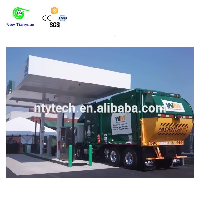 High-Efficient 22000m3/day Integrated CNG Daughter Refueling Station Integrated Gas Compressor for Energy & Mineral Equipments
