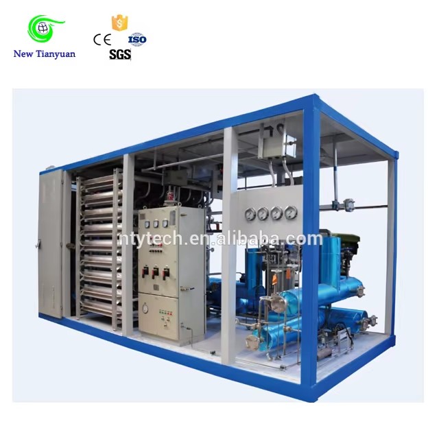 High-Efficient 22000m3/day Integrated CNG Daughter Refueling Station Integrated Gas Compressor for Energy & Mineral Equipments