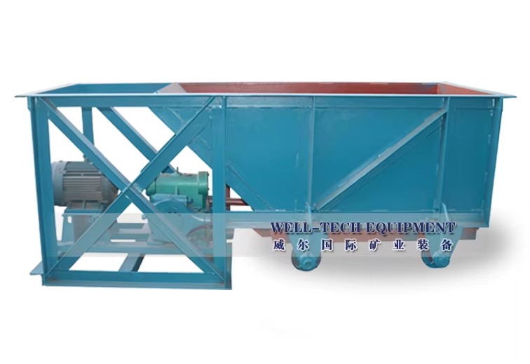 Gandong Vibration Feeder Trough Feeder with Motor for Mining Machinery Ore Feeding & Processing Equipment 25-90t/h Capacity