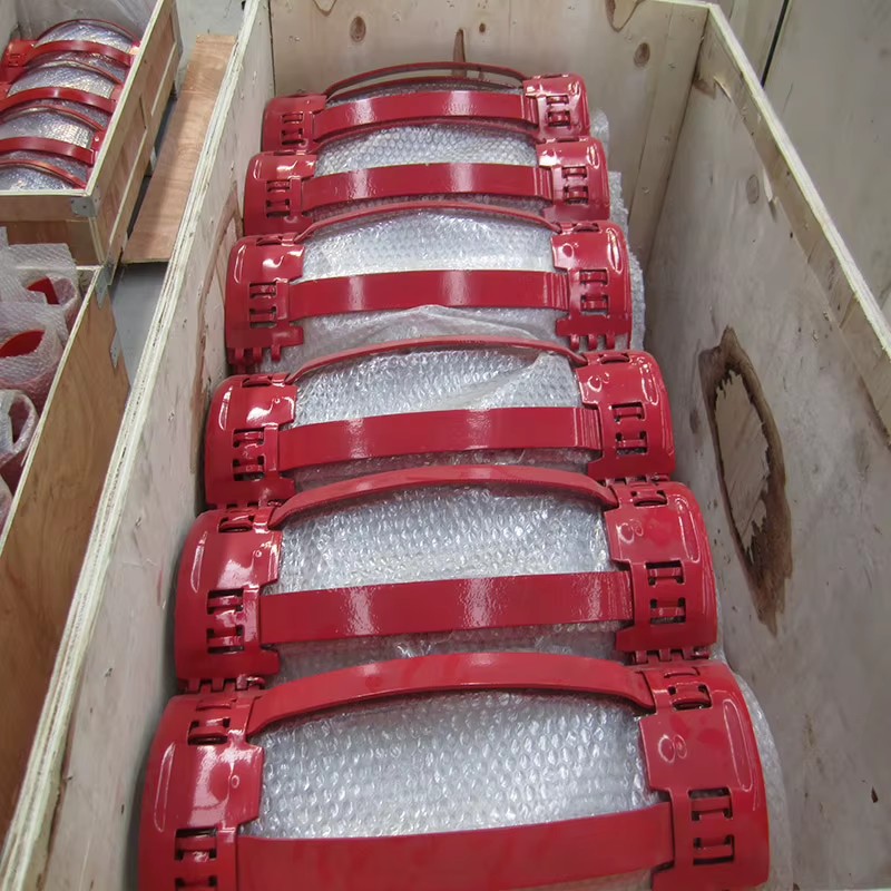 New Carbon Steel Low Friction Spiralizer Centralizer with Bearing and Compatible Stop Collar