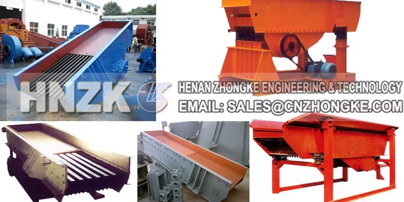 Vibrating Hopper Inclined Screw Feeder for Mining Using