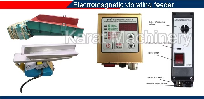 Mining equipment electromagnetic vibrating feeder conveyor