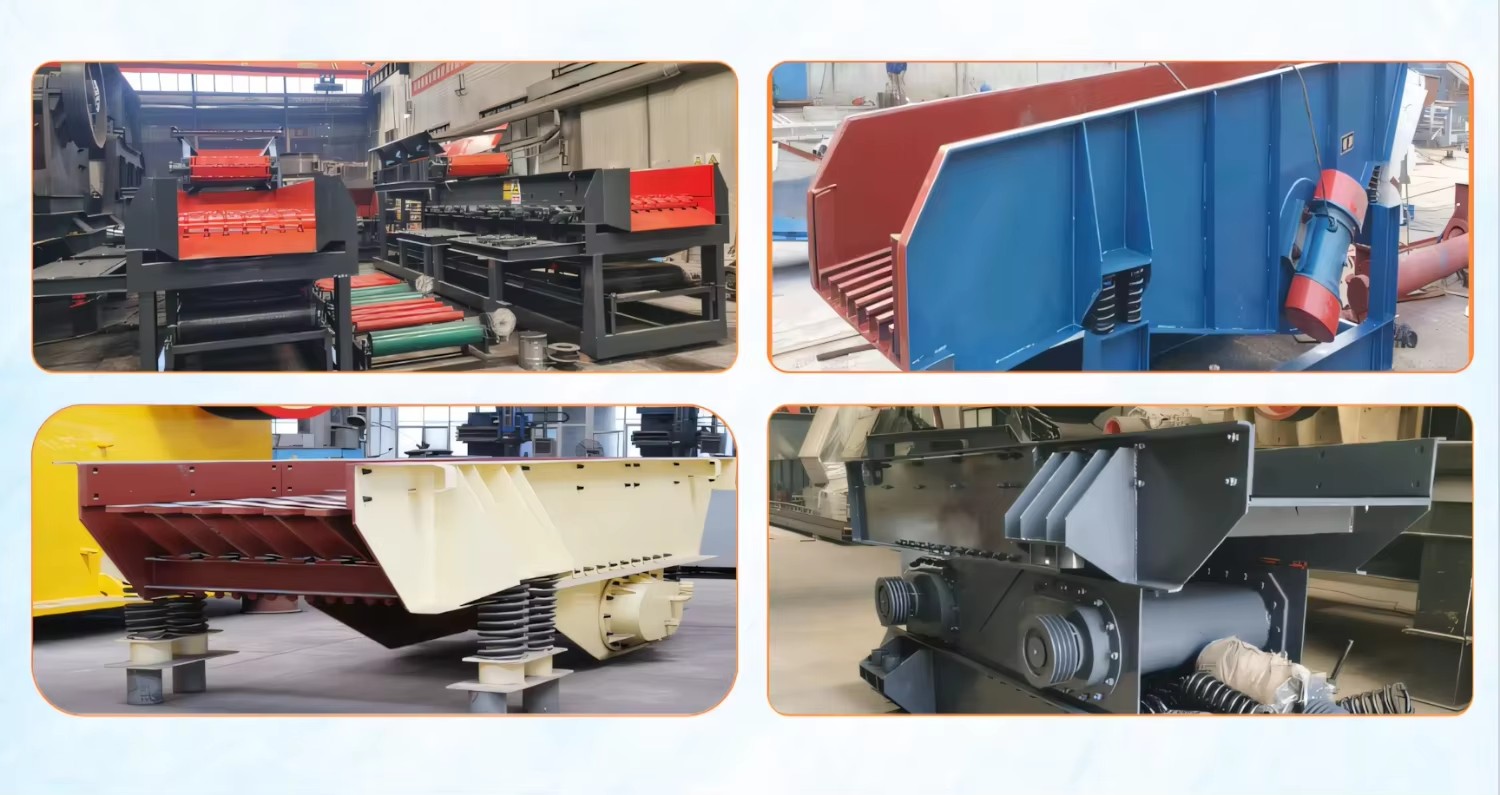 High Yield ZSW6016 Mining Ore Feeder Machine 900t/h Cost-Effective Rock Vibrating Feeder